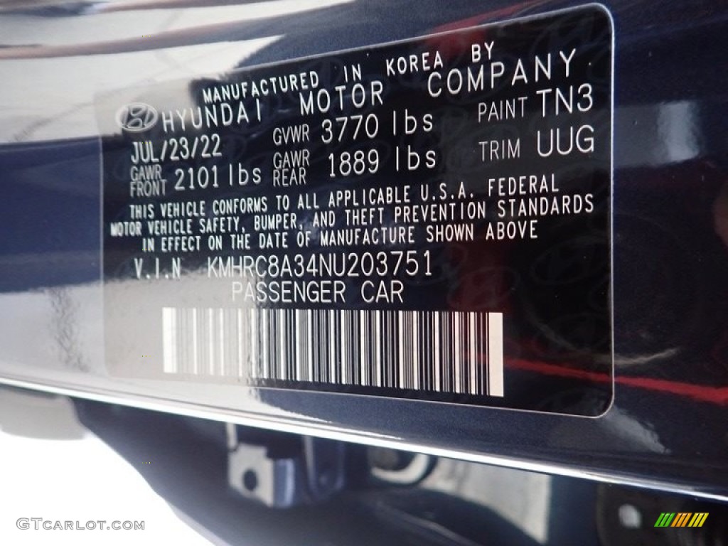 2022 Hyundai Venue SEL Parts Photos