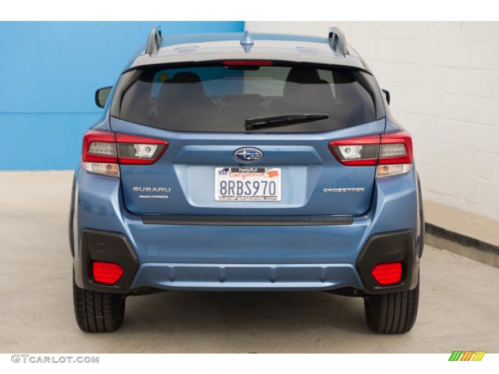 2020 Crosstrek 2.0 Premium - Quartz Blue Pearl / Gray photo #9