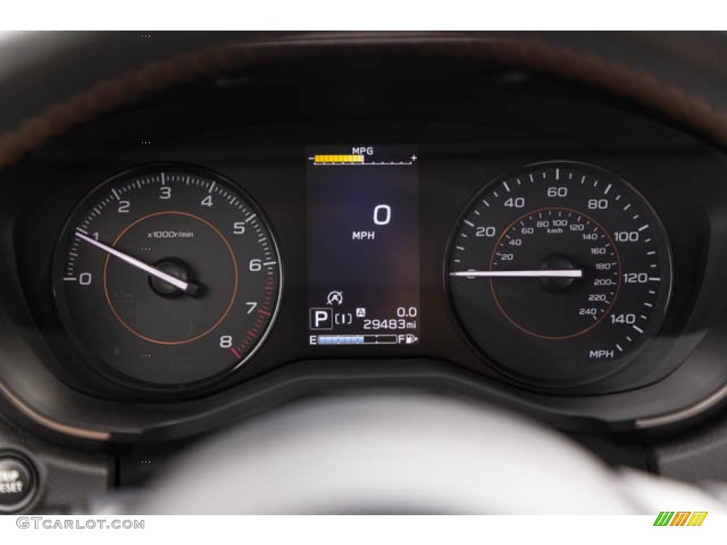 2020 Crosstrek 2.0 Premium - Quartz Blue Pearl / Gray photo #24