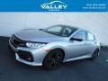 Lunar Silver Metallic 2019 Honda Civic EX Hatchback