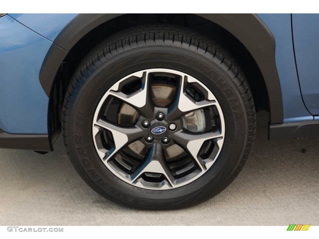 2020 Crosstrek 2.0 Premium - Quartz Blue Pearl / Gray photo #31