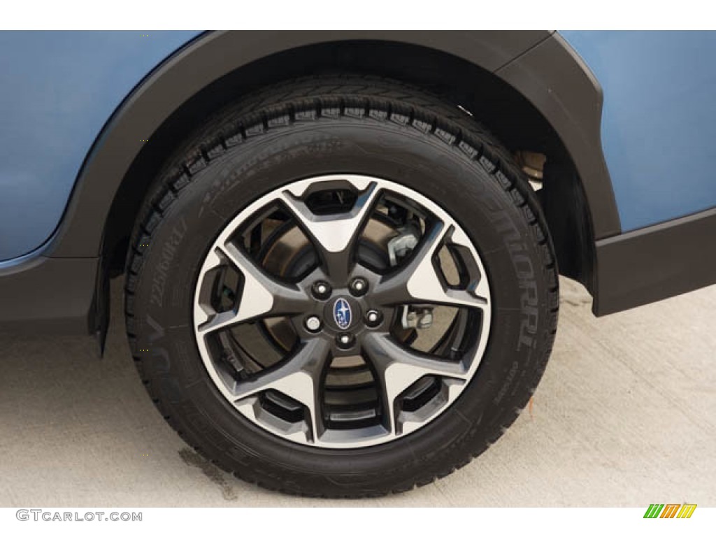 2020 Crosstrek 2.0 Premium - Quartz Blue Pearl / Gray photo #32