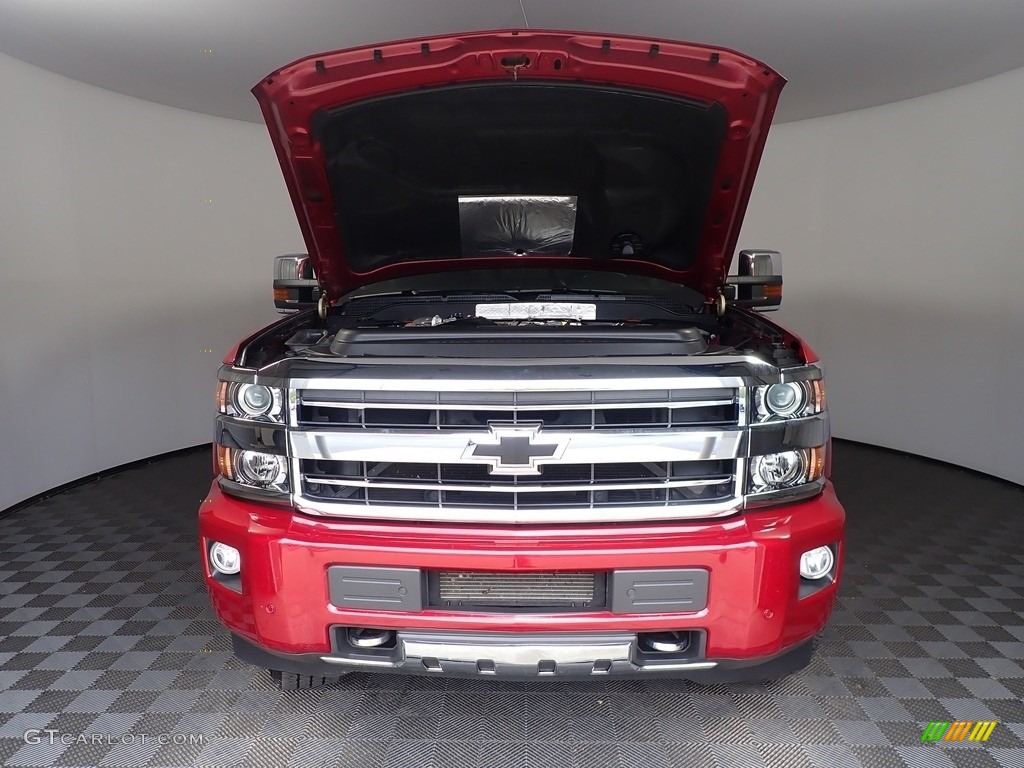 2019 Silverado 3500HD High Country Crew Cab 4x4 - Cajun Red Tintcoat / High Country Jet Black/­Medium Ash Gray photo #9