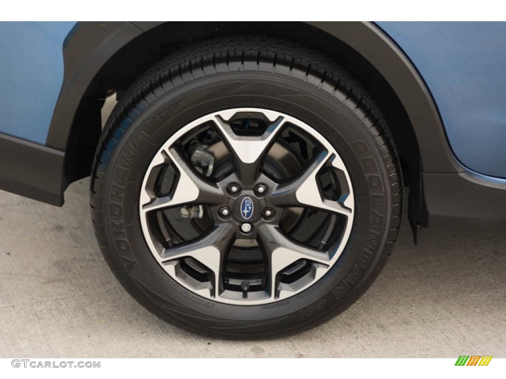 2020 Crosstrek 2.0 Premium - Quartz Blue Pearl / Gray photo #33