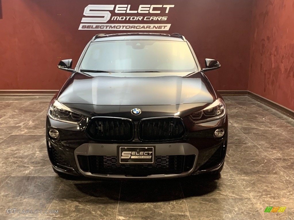 2019 X2 xDrive28i - Jet Black / Magma Red photo #2