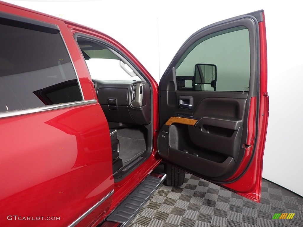 2019 Silverado 3500HD High Country Crew Cab 4x4 - Cajun Red Tintcoat / High Country Jet Black/­Medium Ash Gray photo #36