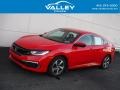 Rallye Red 2020 Honda Civic LX Sedan