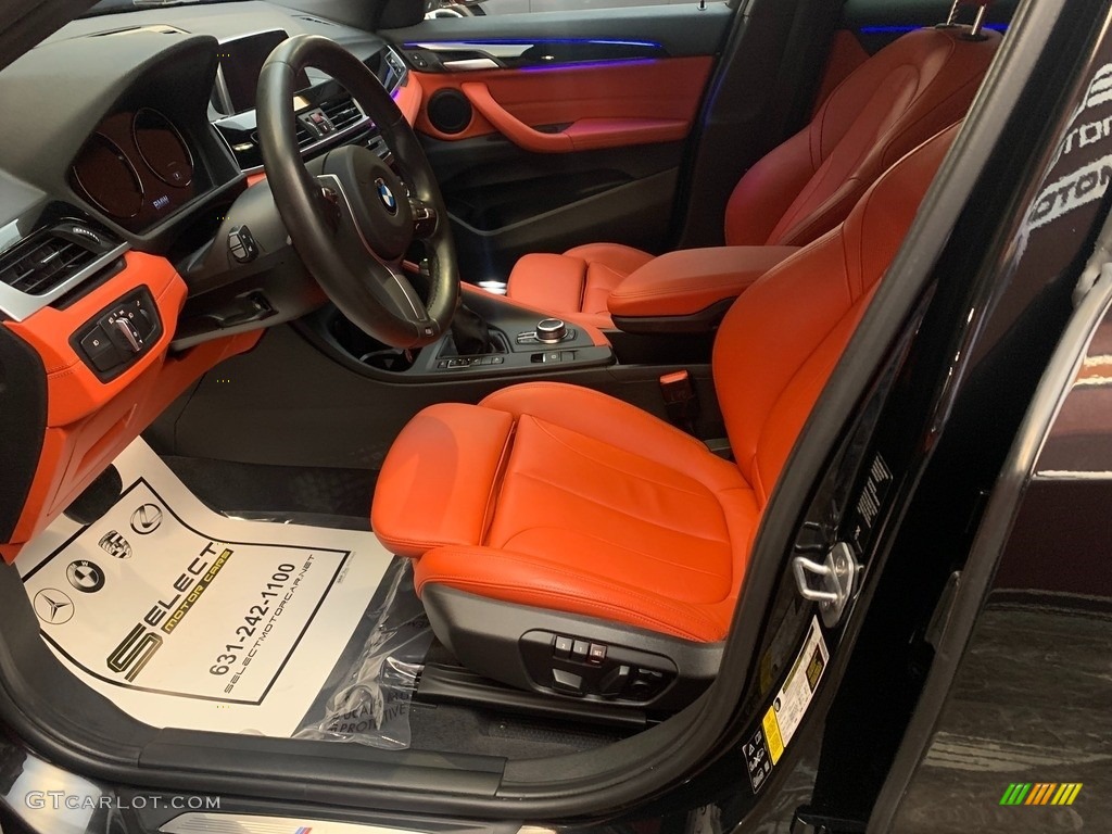 2019 X2 xDrive28i - Jet Black / Magma Red photo #10