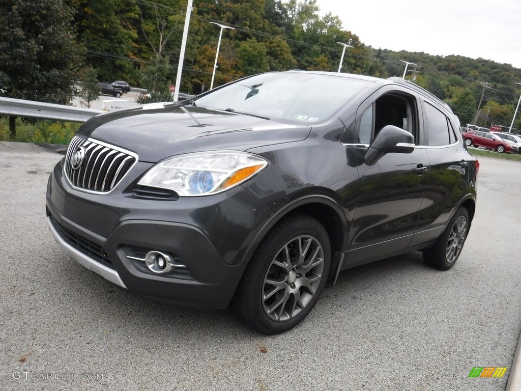 Graphite Gray Metallic 2016 Buick Encore Sport Touring AWD Exterior Photo #144954506