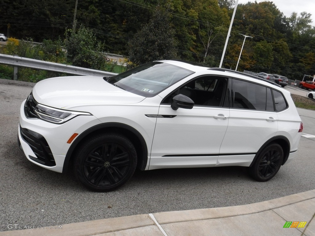Pure White 2022 Volkswagen Tiguan SE R-Line 4Motion Black Edition Exterior Photo #144955139