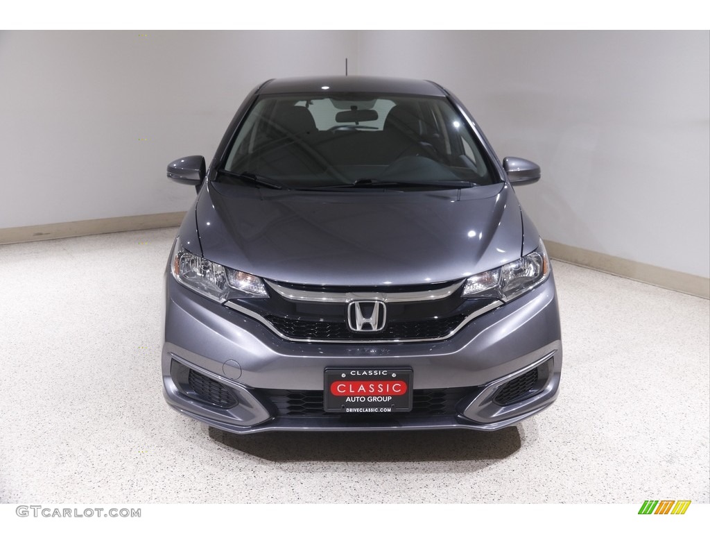 2019 Fit LX - Modern Steel Metallic / Black photo #2