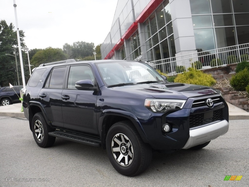 Nautical Blue Metallic 2020 Toyota 4Runner TRD Off-Road Premium 4x4 Exterior Photo #144955550