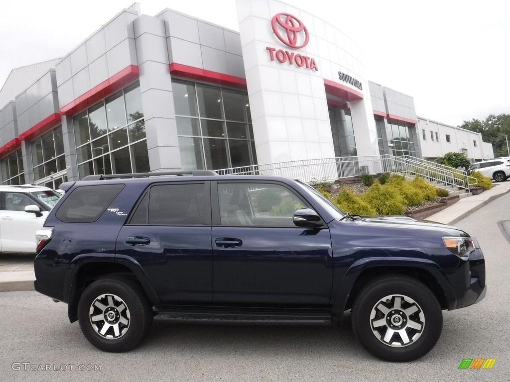 Nautical Blue Metallic 2020 Toyota 4Runner TRD Off-Road Premium 4x4 Exterior Photo #144955567