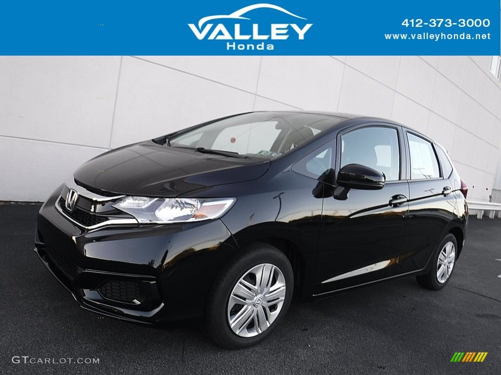 2019 Fit LX - Modern Steel Metallic / Black photo #1