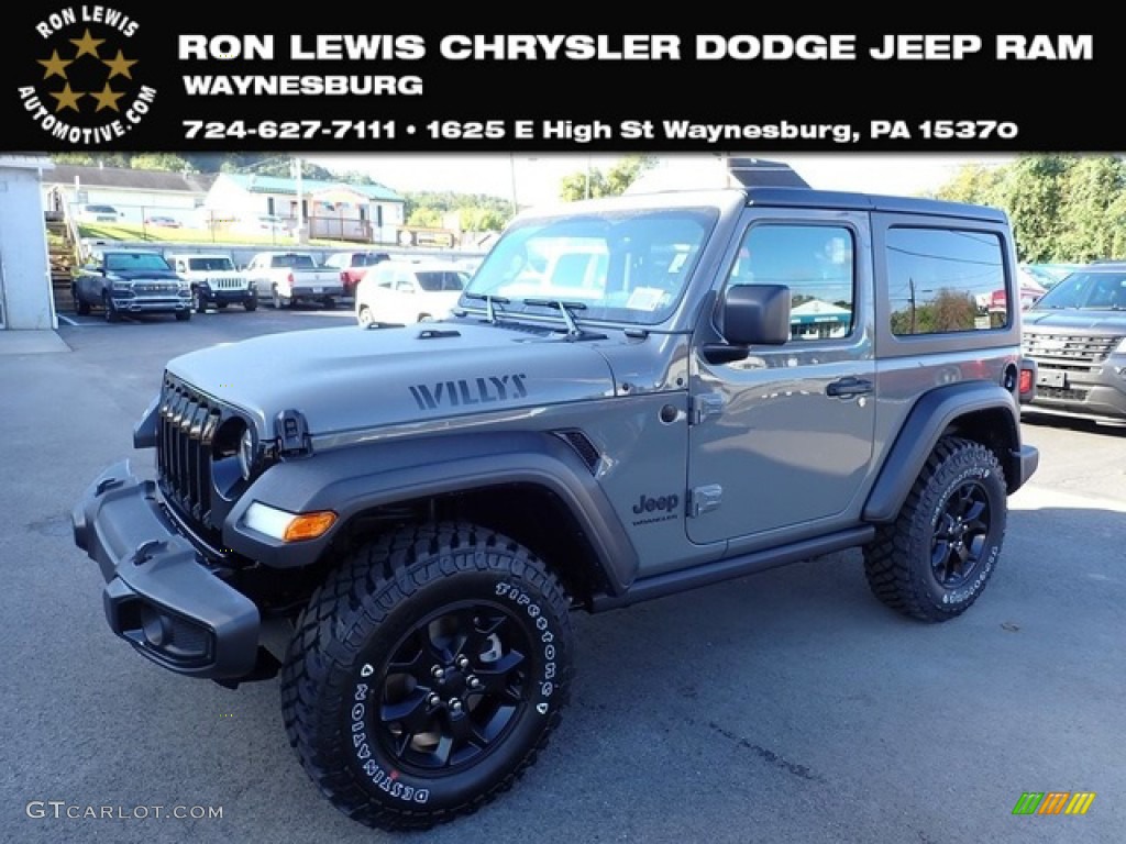 2022 Wrangler Willys 4x4 - Sting-Gray / Black photo #1
