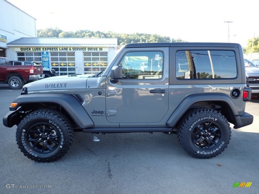 2022 Wrangler Willys 4x4 - Sting-Gray / Black photo #2