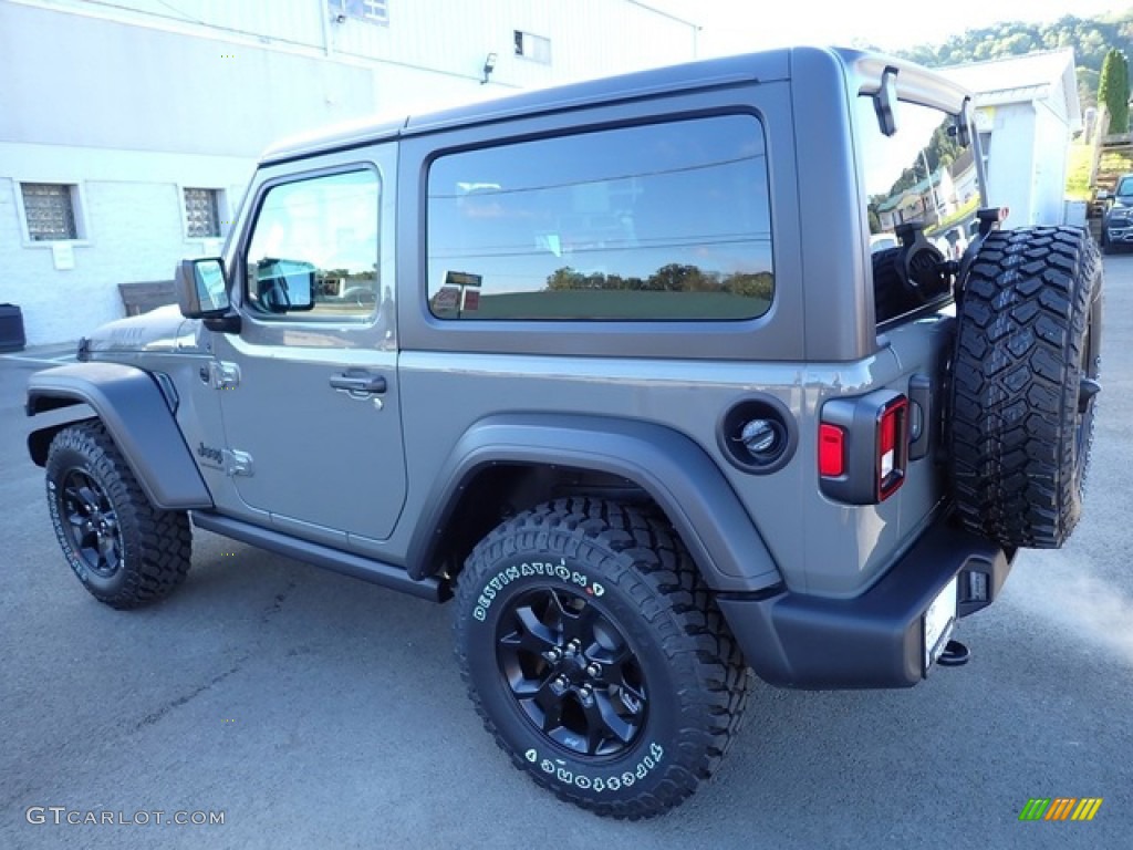 2022 Wrangler Willys 4x4 - Sting-Gray / Black photo #3