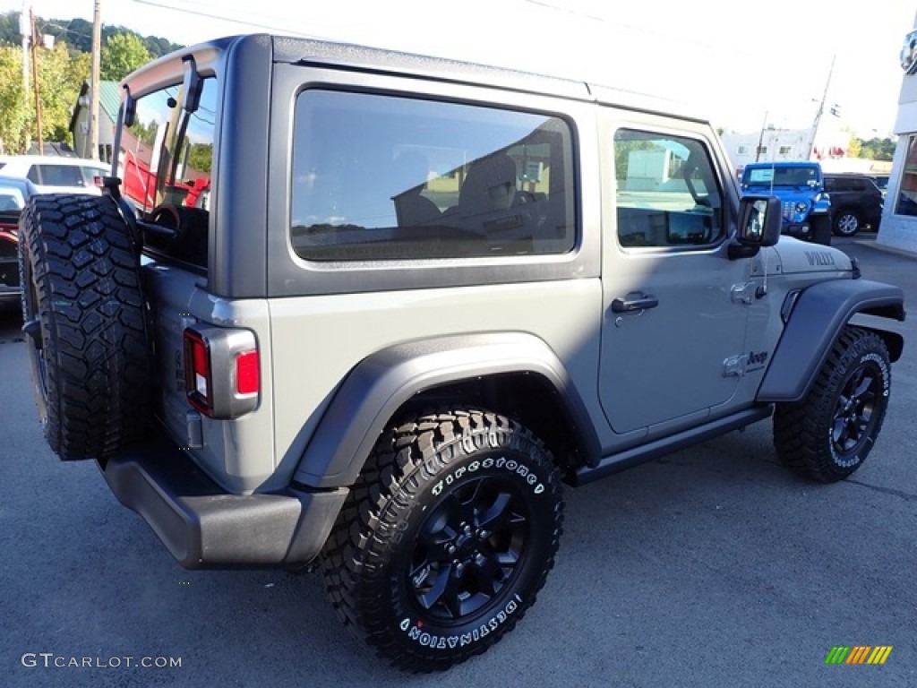 2022 Wrangler Willys 4x4 - Sting-Gray / Black photo #6