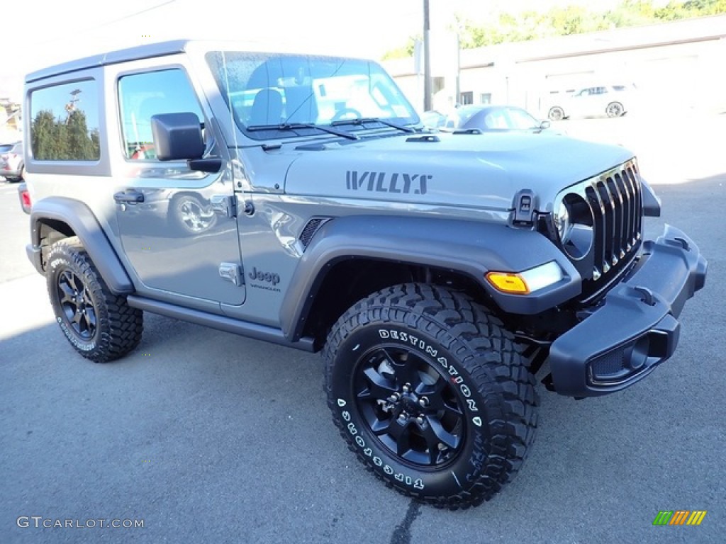 2022 Wrangler Willys 4x4 - Sting-Gray / Black photo #8