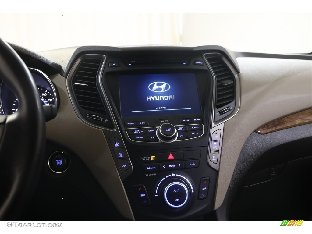 2013 Santa Fe Limited AWD - Hampton Green Pearl / Beige photo #9
