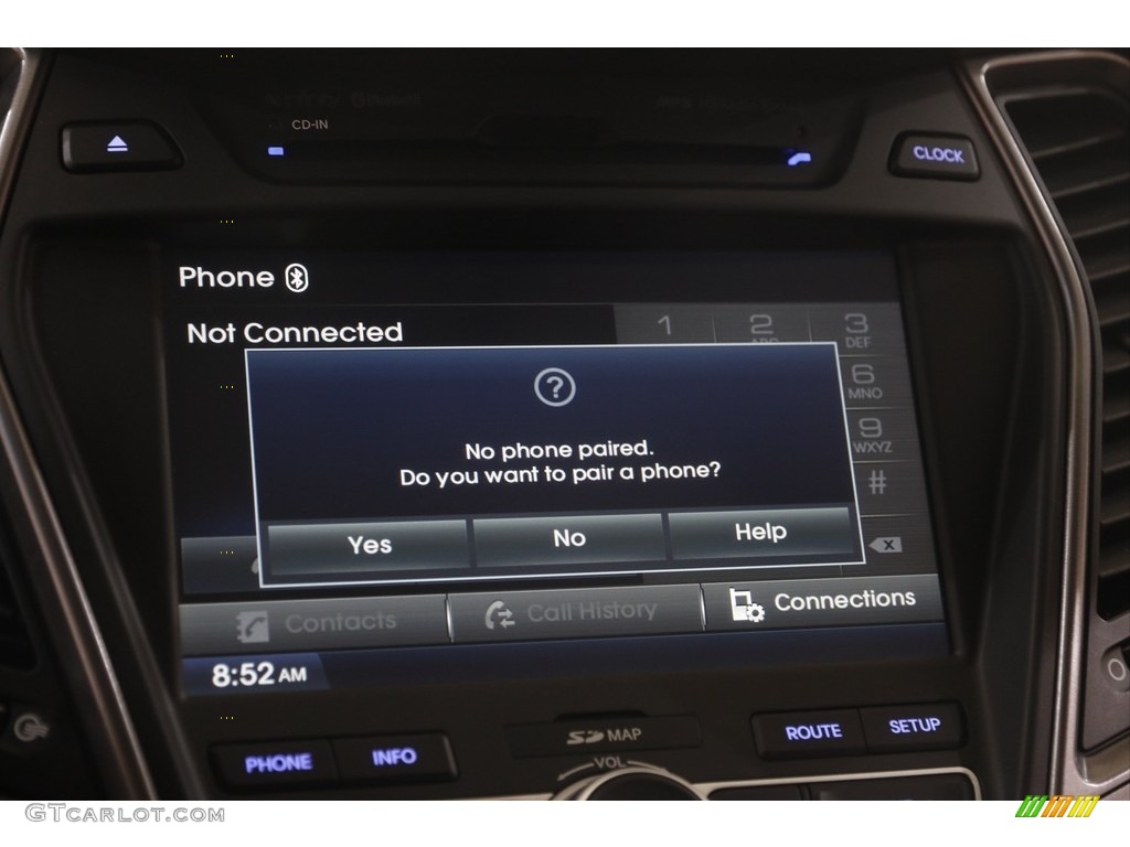 2013 Santa Fe Limited AWD - Hampton Green Pearl / Beige photo #11