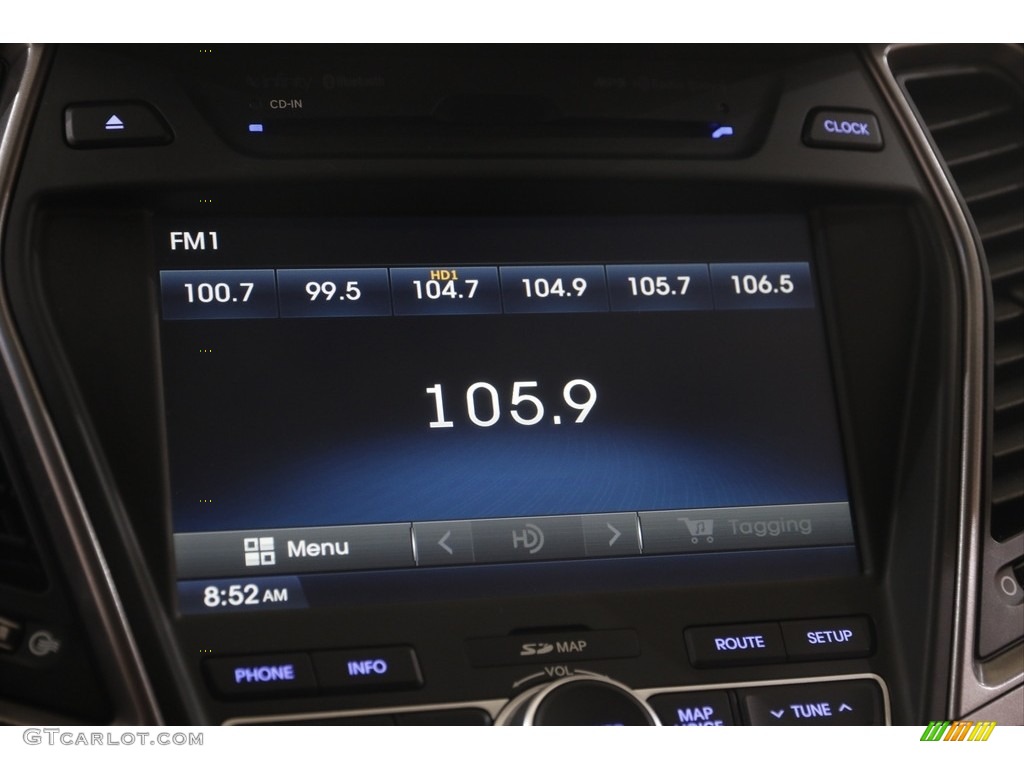2013 Santa Fe Limited AWD - Hampton Green Pearl / Beige photo #12