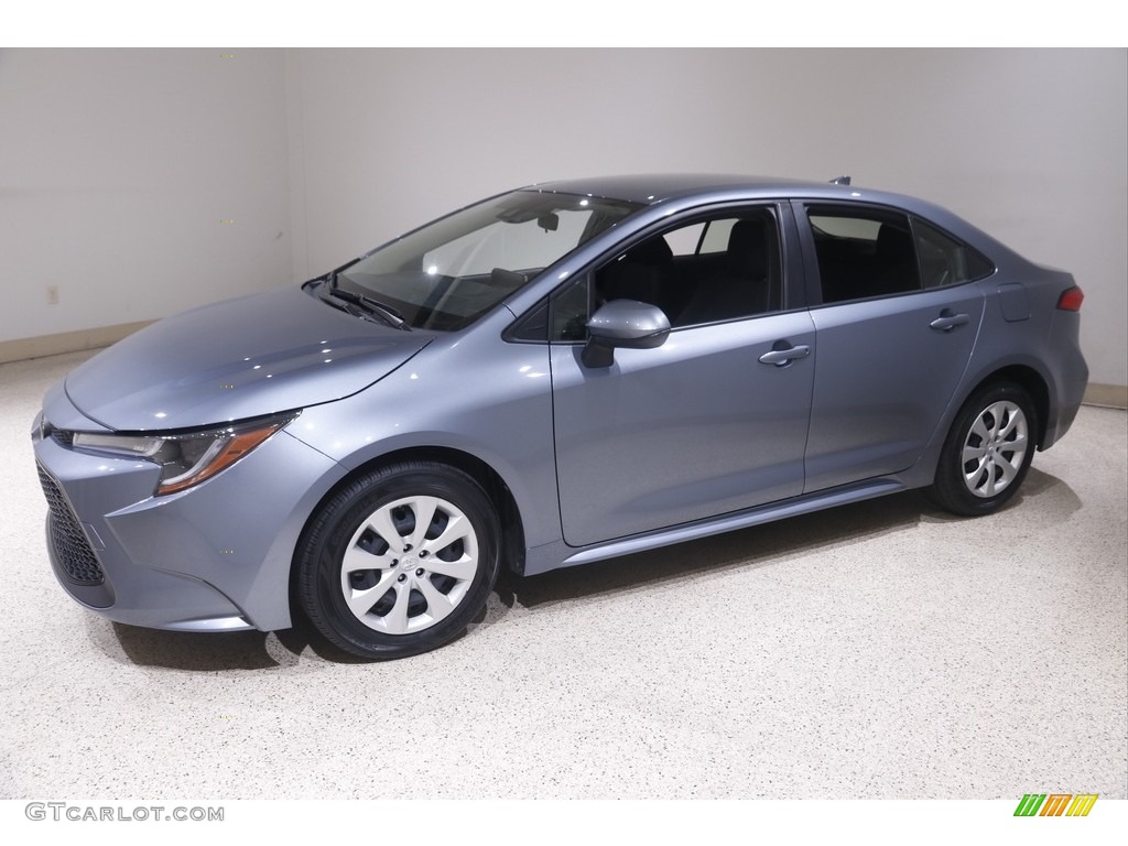 2020 Corolla LE - Celestite Gray Metallic / Black photo #3