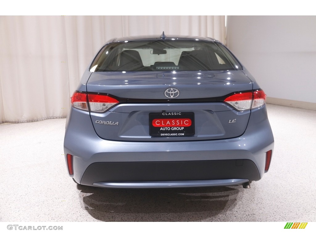 2020 Corolla LE - Celestite Gray Metallic / Black photo #16