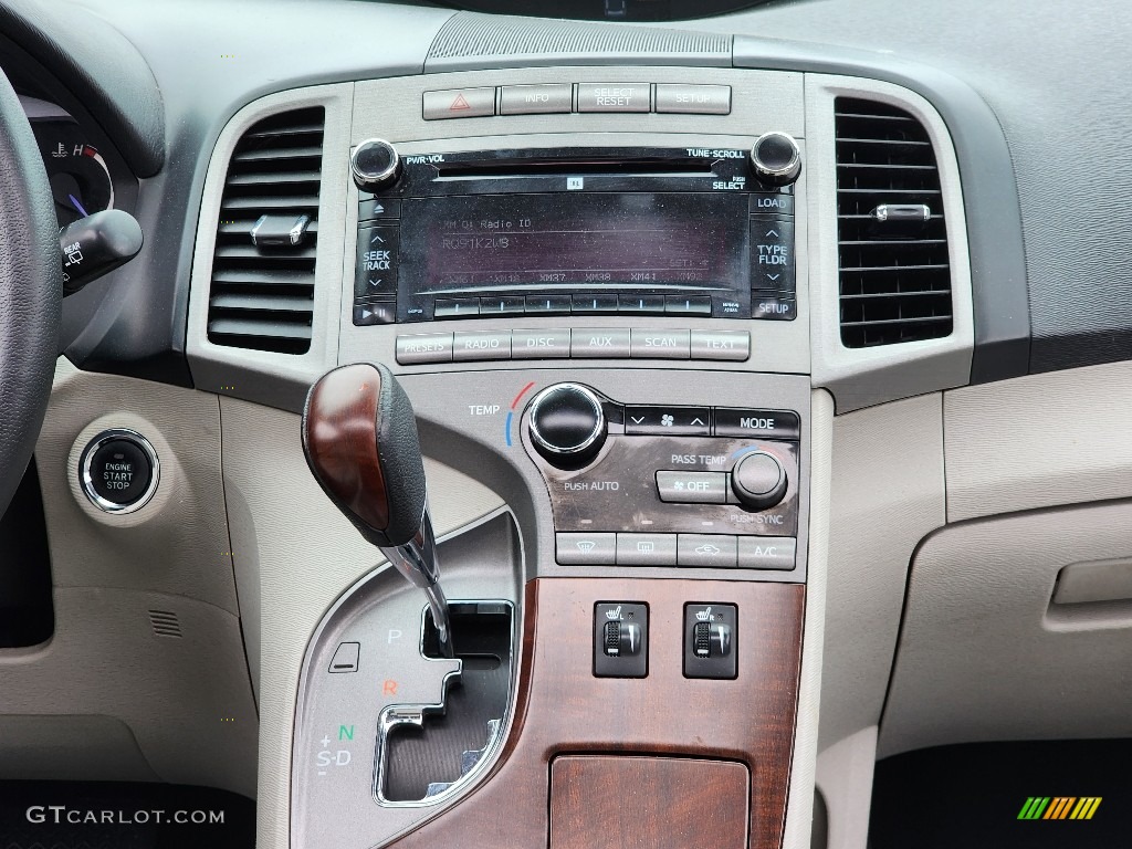 2012 Venza XLE AWD - Magnetic Gray Metallic / Light Gray photo #17