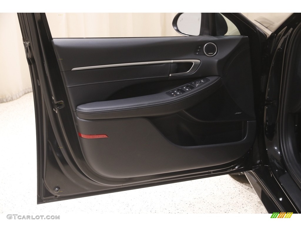 2021 Sonata Limited - Phantom Black / Black photo #4