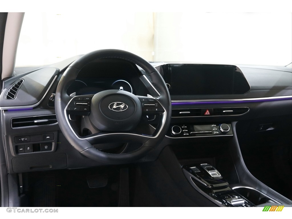 2021 Sonata Limited - Phantom Black / Black photo #6