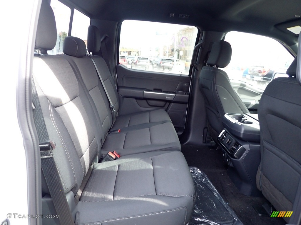 2022 Ford F150 XLT SuperCrew 4x4 Rear Seat Photo #144957552