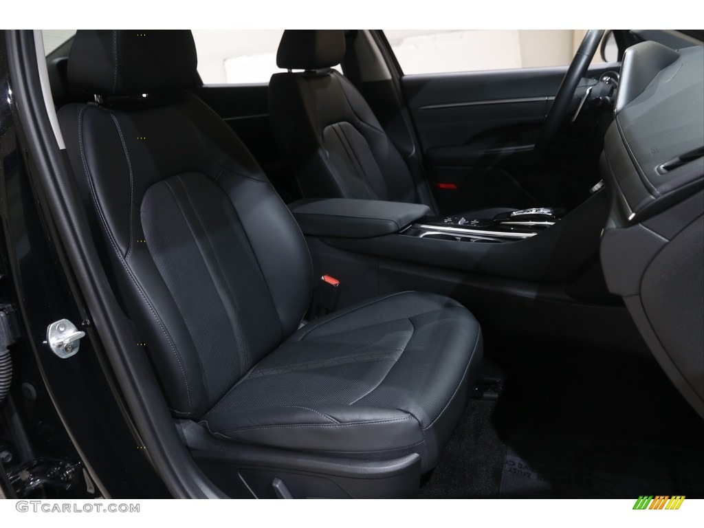 2021 Sonata Limited - Phantom Black / Black photo #17