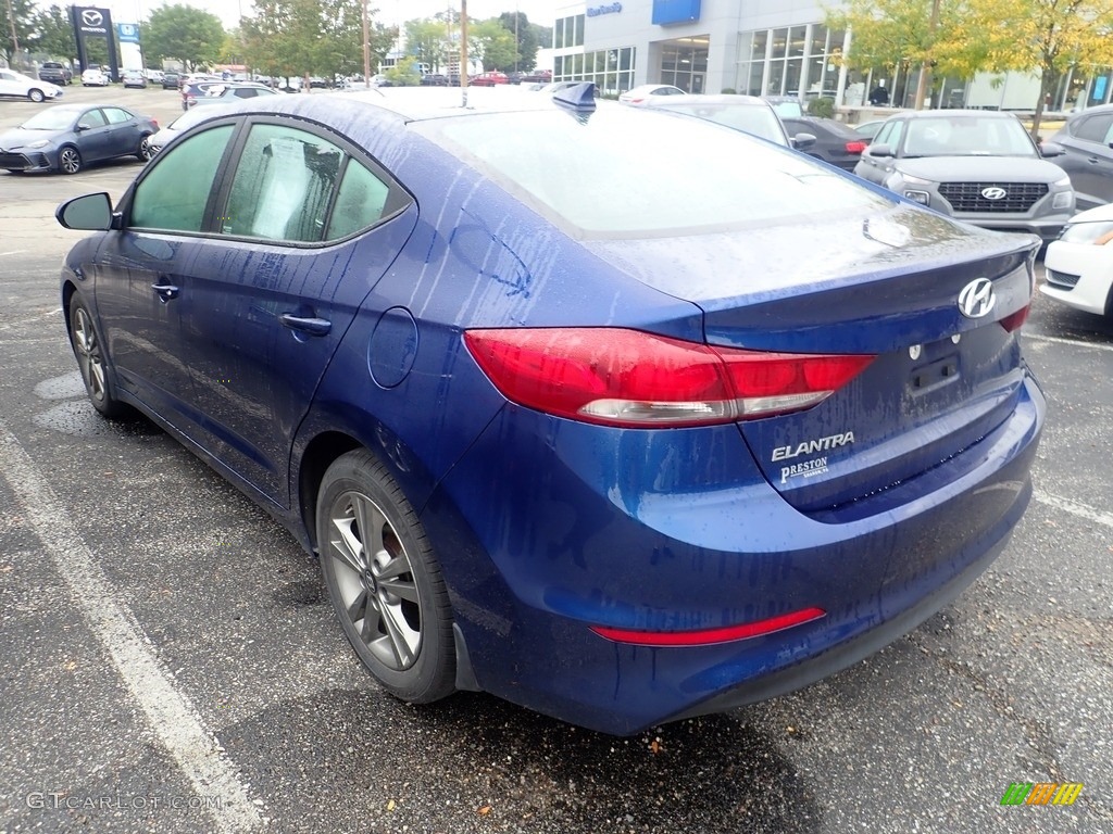2018 Elantra Value Edition - Electric Blue / Gray photo #2
