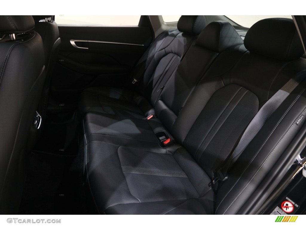 2021 Sonata Limited - Phantom Black / Black photo #19