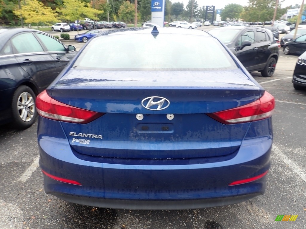 2018 Elantra Value Edition - Electric Blue / Gray photo #3