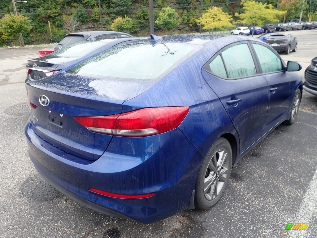 2018 Elantra Value Edition - Electric Blue / Gray photo #4