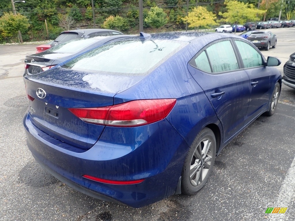 2018 Elantra Value Edition - Electric Blue / Gray photo #4