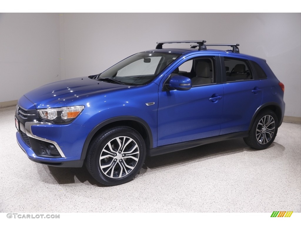 2018 Outlander Sport ES - Blue Octane Metallic / Gray photo #3