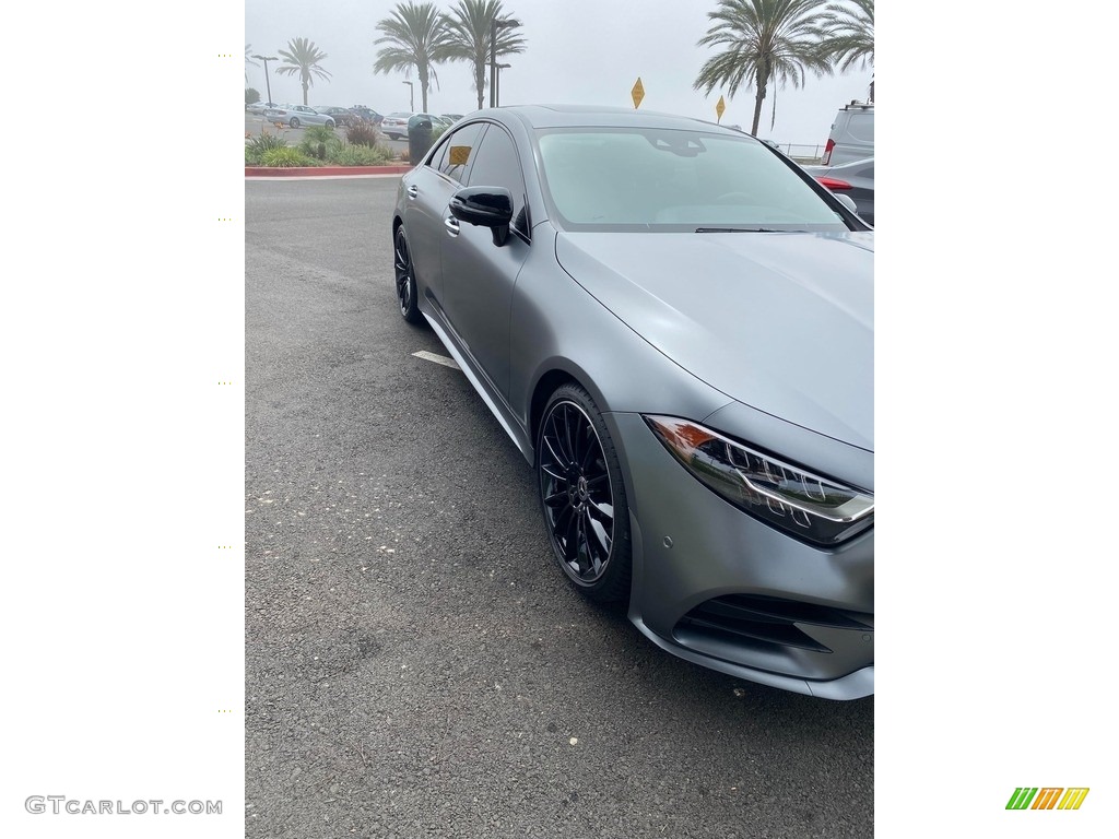 2020 CLS 450 Coupe - designo Selenite Grey Magno (Matte) / Black photo #18