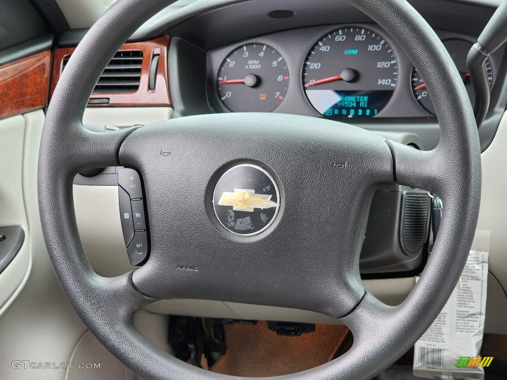 2008 Impala LS - Silverstone Metallic / Gray photo #17