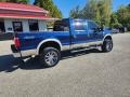 2008 Dark Blue Pearl Metallic Ford F350 Super Duty Lariat Crew Cab 4x4  photo #6