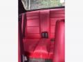 1987 BMW 3 Series Red Interior Rear Seat Photo