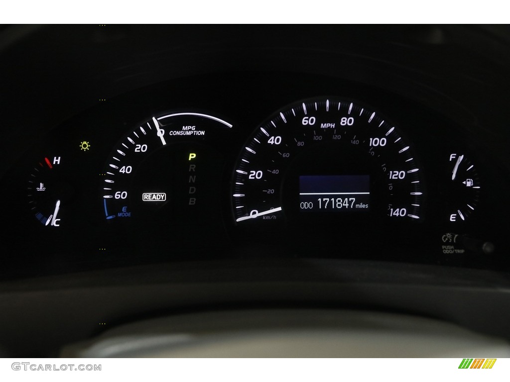 2007 Camry Hybrid - Jasper Green Pearl / Ash photo #8