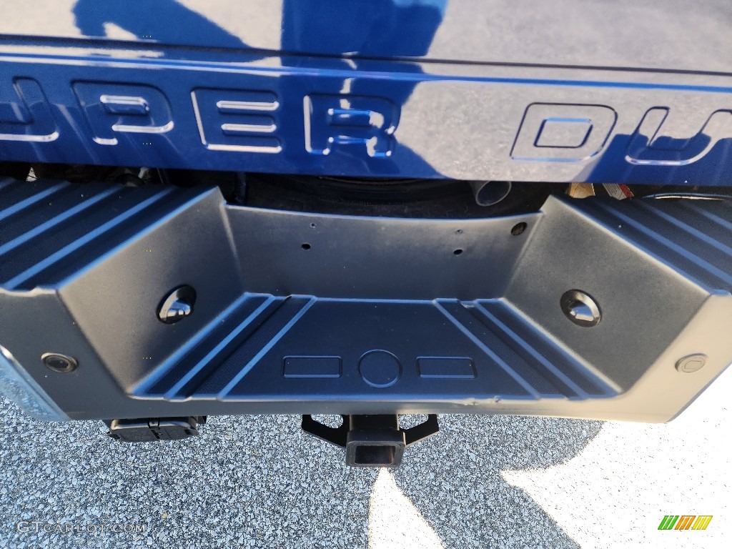 2008 F350 Super Duty Lariat Crew Cab 4x4 - Dark Blue Pearl Metallic / Camel photo #20