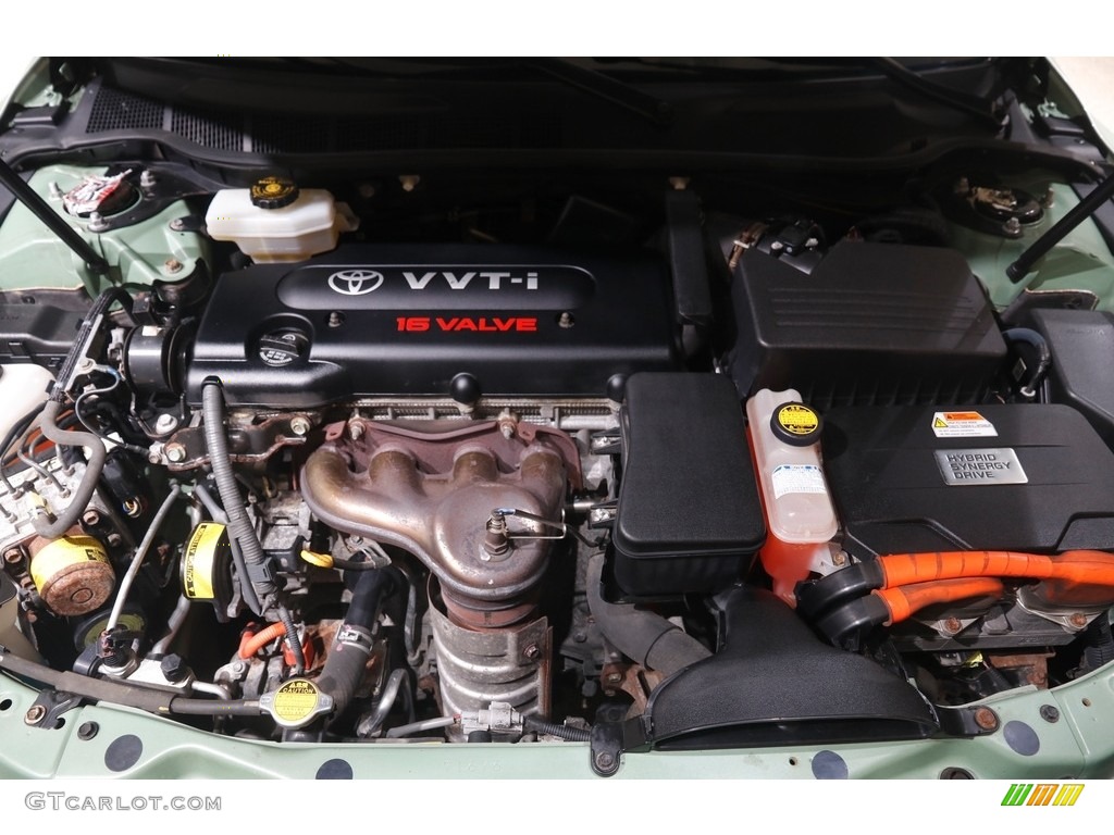 2007 Camry Hybrid - Jasper Green Pearl / Ash photo #17