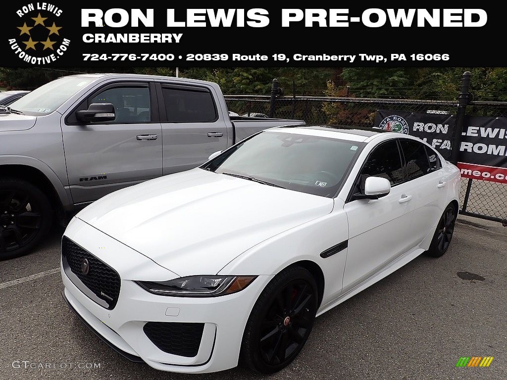 2020 XE R-Dynamic S AWD - Fuji White / Ebony photo #1