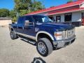 2008 Dark Blue Pearl Metallic Ford F350 Super Duty Lariat Crew Cab 4x4  photo #29