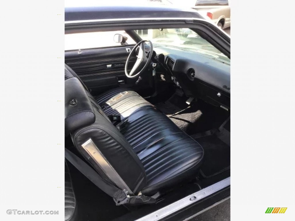 1976 Cutlass Supreme Brougham Coupe - Black / Black photo #3