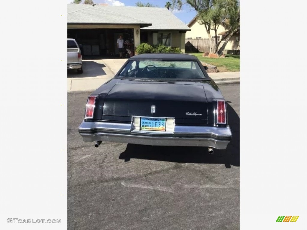 1976 Cutlass Supreme Brougham Coupe - Black / Black photo #5